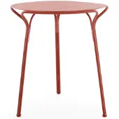 Kartell Hiray Gartentisch verzinkter Stahl Rund Ø65x72 cm