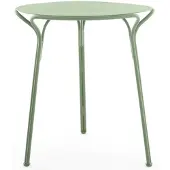 Kartell Hiray Gartentisch verzinkter Stahl Rund Ø65x72 cm