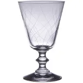 Rona Wasserglas Frankreich graviert 24 cl x6 - Transparent Rund Cristallin