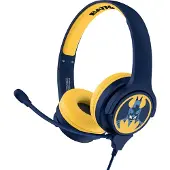 OTL TECHNOLOGIES Batman Blue Kids Interactive, Kabelgebunden, Gaming, 20 - 20000 Hz, 175 g, Kopfhörer, Schwarz, Blau