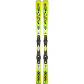 Fischer Herren Racing Ski RC4 NOIZE ST YELLOW SUPERFLEX + RC4
