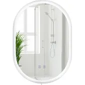 CLP Badspiegel Karishma 70x50 cm Anti-Beschlag LED-Beleuchtung mit/ohne Bluetooth ohne Bluetooth