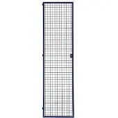 Nordwest Gittertür LOGS 240 H1970xB540mm blau RAL 5022 abschl.LOGS - LOGS 240 RAL 5022