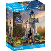 Playmobil Ritterturm Mit Schmied Und Drachen Bau-spiel