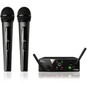 AKG WMS40 Mini Dual-Drahtlos-Gesangsmikrofonsystem