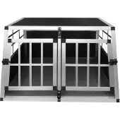 Monster Auto Hundetransportbox – Kleine Doppelbox