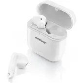 Niceboy HIVE Beans In-Ear-Audiokopfhörer, True Wireless, Bluetooth 5.0, Mikrofon, Sprachassistent, Touch-Steuerung, IPX4, Autonomie bis zu 20 Stunden, Weiß