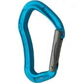 Wild Country Proton Straight Gate Snap Hook Blau