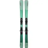 Elan - Ski Set inkl. Bdg. - Pack skis all-mountain - Wildcat 80 Ti + Shiftx El 9.0 2026 aus Holz - Größe 160 cm - Grün