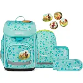 Ergobag Cubo Reitbärtraum - 5-teiliges Schulranzenset, Farbe:reitbärtraum, Größe:OS