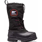 Sorel - Warme, wasserfeste und widerstandsfähige Stiefel für Damen / Frau - Glacier XT W Black Red Quartz für Damen - Größe 38 - schwarz