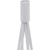 Mendler Deko-Baum MCW-O91, Weihnachtsbaum Schmuckbaum Weihnachtsdeko Christbaum zum Beschmücken, Metall 160cm weiß