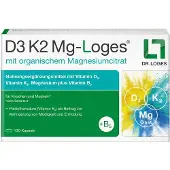 Dr. Loges + Co. GmbH D3 K2 Mg-Loges Kapseln 100 St