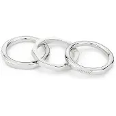 Liebeskind berlin Ringe - Edelstahl Urban Chic - Gr. 56 - in Silber - für Damen