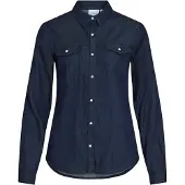 Vila Blusen VIBISTA DENIM damen