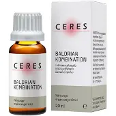 CERES Heilmittel GmbH Ceres Baldrian Valeriana Kombination Tropfen 20 ml