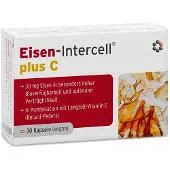 Intercell-Pharma GmbH Eisen-intercell Plus C Magensaftresistente Kapseln 30 St