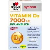 Queisser Pharma GmbH & Co. KG Doppelherz Vitamin D3 7000 I.e. Pflanzlich Sys.tab 60 St