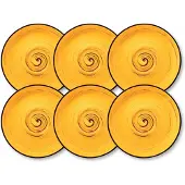 Wilmax Espressotasse 110 ml Gelb Porzellan, 6er Set