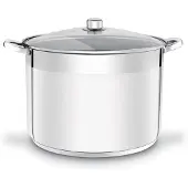 Tadar Gastronomie-Topf Edelstahl 25L Induktion Robust