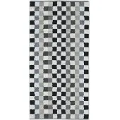 Cawö Handtücher Unique Karo Anthracite (3er Set)