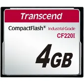 Transcend 4GB CF, 4 GB, Kompaktflash, 40 MB/s, 42 MB/s, Schwarz