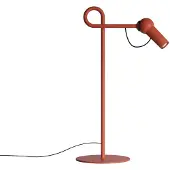 Kdln Bird Tischleuchte Brick Red - , Bird, dimmbar, Rot, für Wohnzimmer, Metall