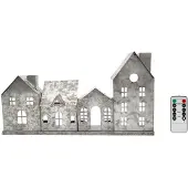Markslöjd Wells Decoration Tischleuchte Antique Zink - , Metallisch, für Wohnzimmer, Metall