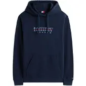 Tommy Hilfiger Regular Entry Dna Pullover Hoodie Dark Night Navy Größe: XL | Kaputzenpullis Outlet | Herren | Schwarz