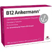Wörwag Pharma GmbH & Co. KG B12 Ankermann 1.000 µg Tabletten 100 St