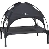 vidaXL Hundebett Schwarz 62 x 48 x 61 cm Stahl