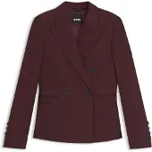 BOSS Slim-Fit Blazer aus Schurwoll-Twill Grösse 44