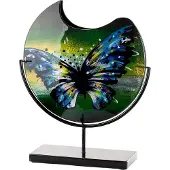 Gilde Vase Schmetterling