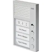 Auerswald TFS Dialog 214, Kabelgebunden, IP22, Aluminium, Wand, 104 mm, 16 mm