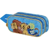 KARACTERMANIA Disney Der Kö nig der Lö wen Wild 3D doppelte Federmappe