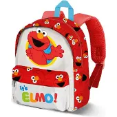 KARACTERMANIA Sesame Street Elmo Hello Rucksack Rot,Weiß Rot,Weiß One Size