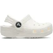 Crocs Sandale Classic Clog T White Kinder-Schuhgröße 20 - 21
