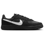Nike FIELD GENERAL (GS) Retro-Schuhe aus Leder, Veloursleder und Textil Schwarz Größe 38