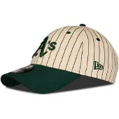 New Era Schirmmütze PINSTRIPE 9TWENTY OAKLAND ATHLETICS DKG damen