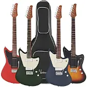 Hartwood Drifter E-Gitarre grün
