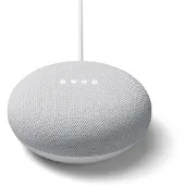 Google Nest Mini, Assistant, Weiß, Stoff, Kunststoff, 4 cm, Berührung, Kabellos