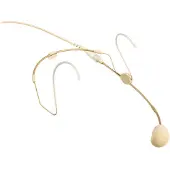 Sennheiser HSP 4 Kondensator-Nackenbügelmikrofon mit Nierencharakteristik und 35-mm-Anschluss beige