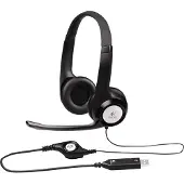 Logitech USB Headset H390, binaural, kabelgebunden, Mikrofon mit Rauschunterdrückung, schwarz