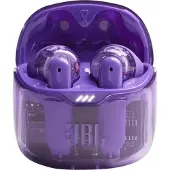 JBL Tune Flex Ghost Edition Kopfhörer True Wireless Stereo (TWS) im Ohr Anrufe/Musik Bluetooth Violett, Durchscheinend