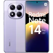 Xiaomi Redmi Note 14 Pro 5G 512GB (Lavender Purple, HyperOS, Rückseite mit veganem Kunstleder, 12 GB)