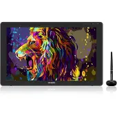 HUION Kamvas 22 Plus, Kabelgebunden, 476,64 x 268,11 mm, USB, 1 cm, Stift, 0,3 mm