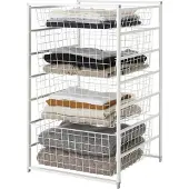Elfa Wire basket mini, 74/45, white