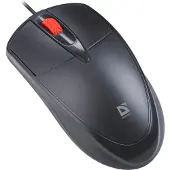 Defender Mouse Icon MB-057 Optische 1000dpi 3P Schwarz Leise Klick