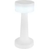 Globo Angelika LED Tischleuchte 1W CCT Weiss Matt, Kunststoff Ø9cm 58447W