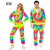 Finidi Psychedelic Hippie Trainingsanzug Unisex: Jacke Und Hose
